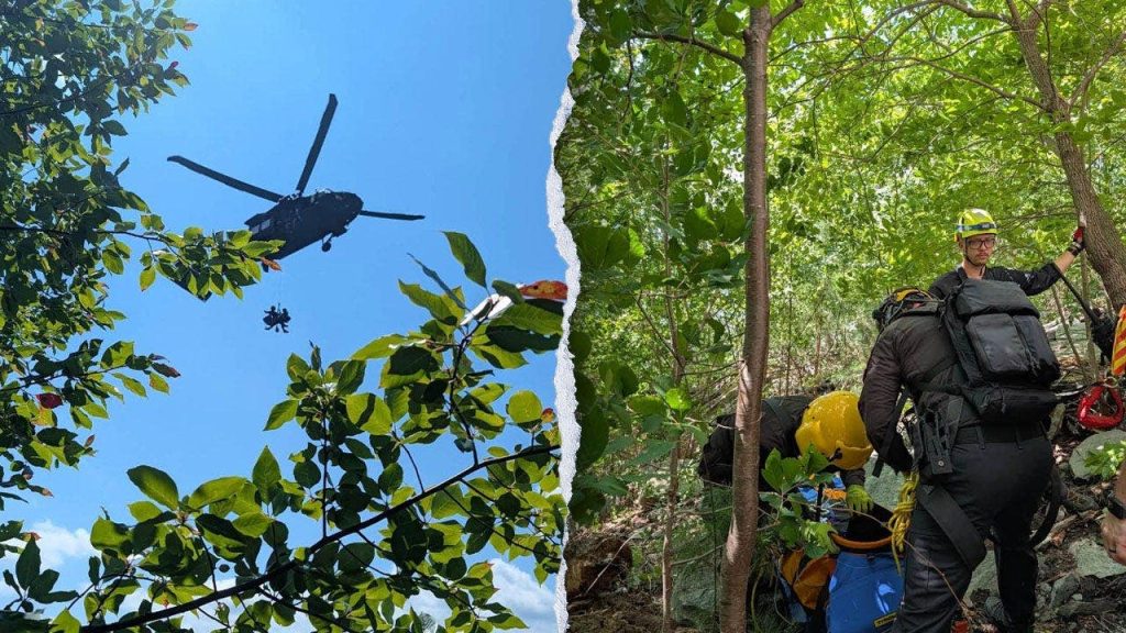 Linville Gorge climber airlifted after fall at Shortoff Mountain, NC