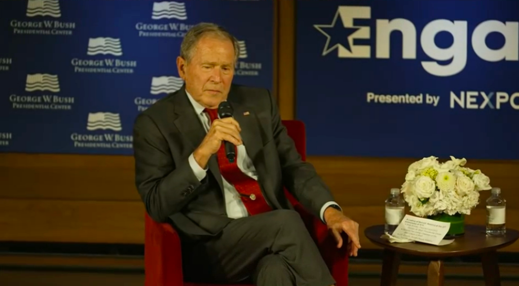George W Bush recalls first pitch at Yankee Stadium after 9/11 terror attacks
