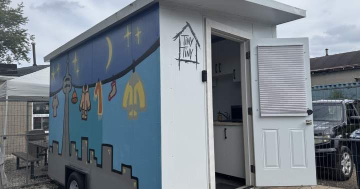 Micro-shelter village being built in Scarborough
