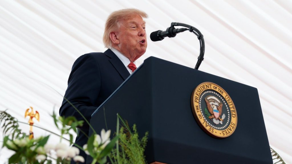 Trump predicts Ireland will ‘eventually’ reunify, says he’d welcome it