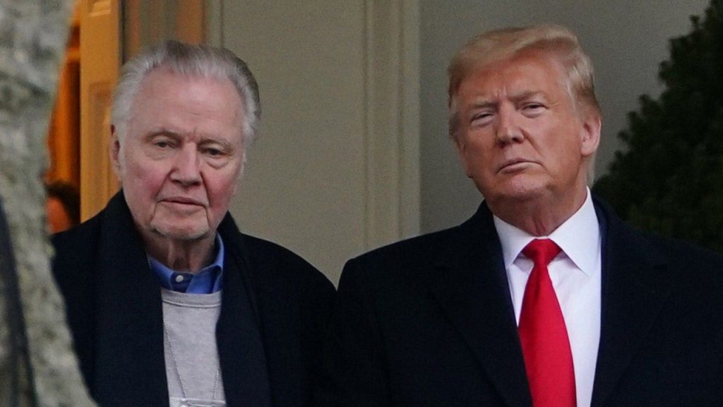 President Trump, Jon Voight call for federal tax incentive for Hollywood