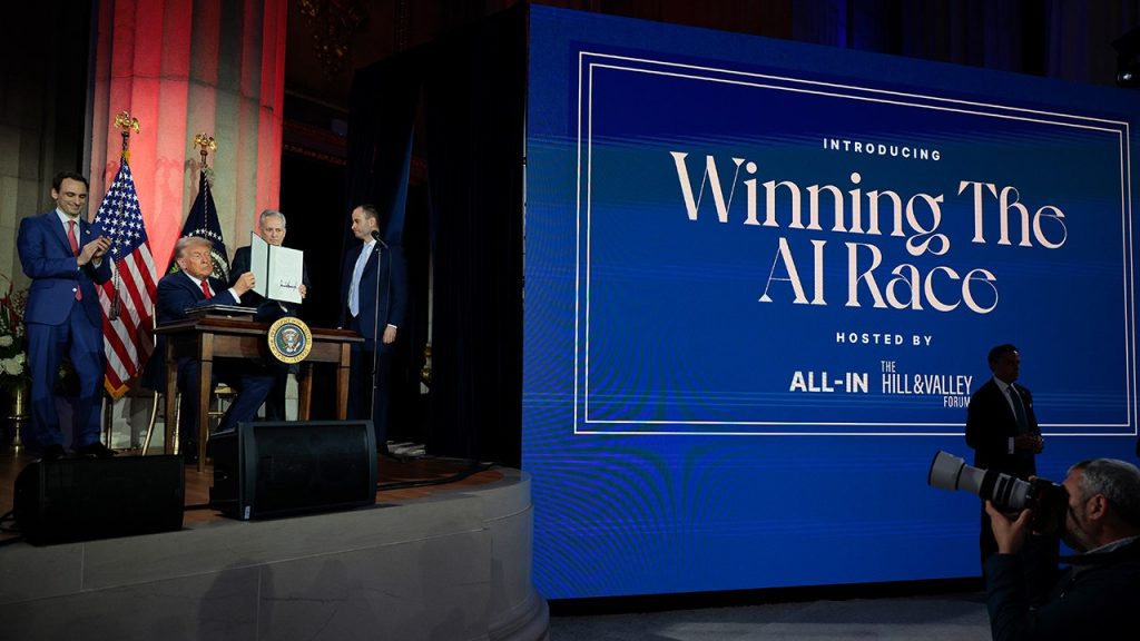 President Trump creates AI Force modeled on Space Force, plans to name AI czar