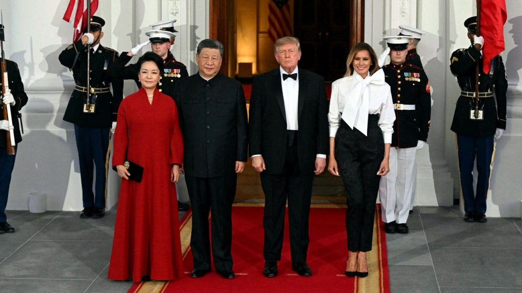 ‘Free Hong Kong’ chants disrupt Trump and Xi’s White House state dinner