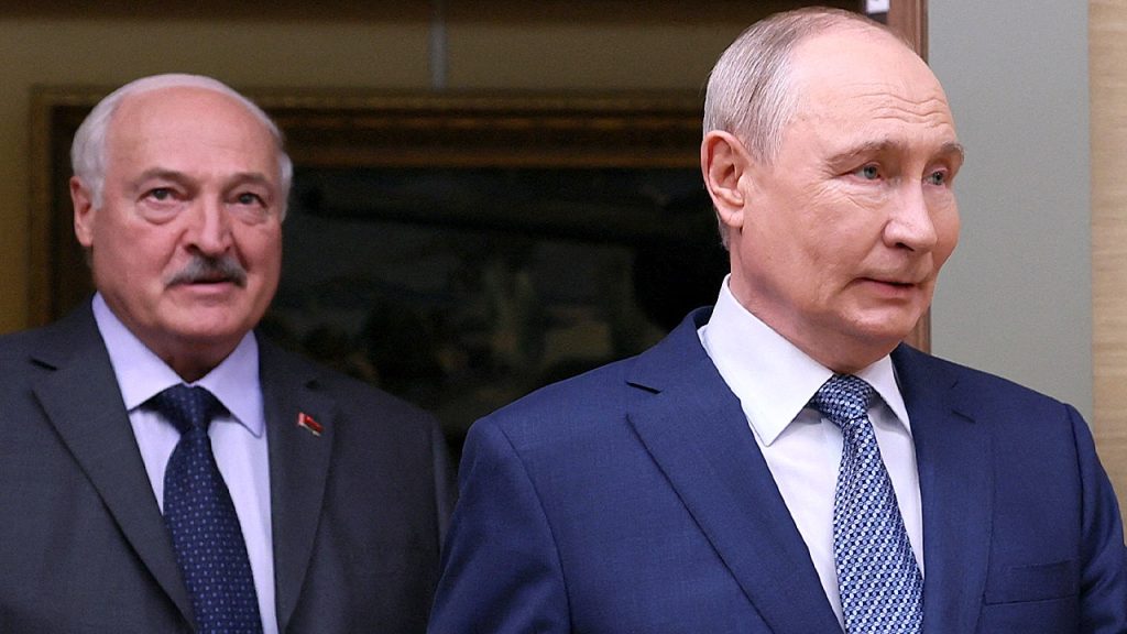 Lukashenko and Putin argue and joke about who is the bigger dictator