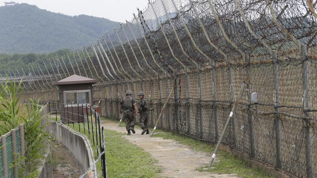 South Korea blames border mine blast on the North