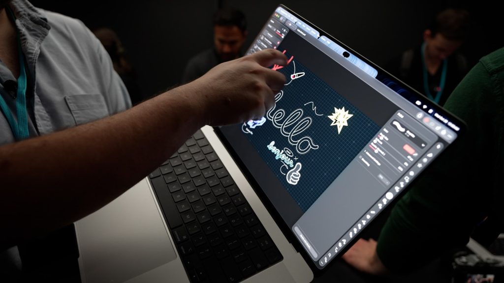 Hands-on with Apple’s first touchscreen laptop