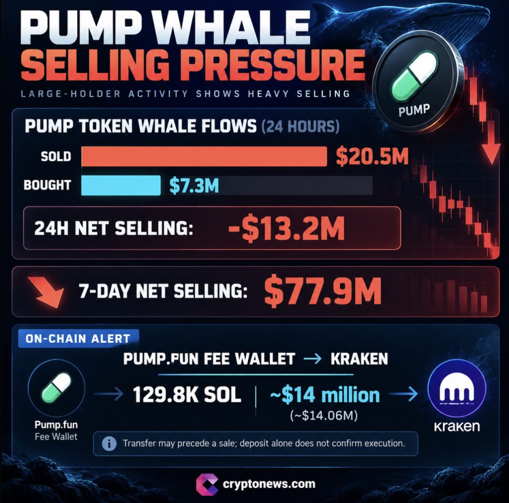 Crypto Whale Activity: $7.2M Flows Into 9 Altcoins as PUMP and ENA Face Selling Pressure