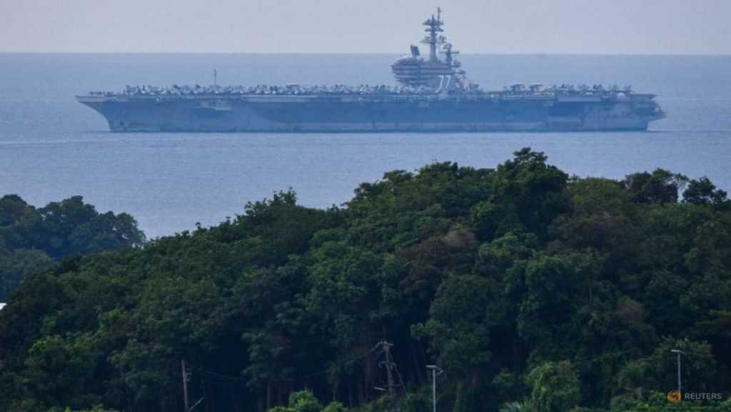 US carrier George H W Bush visits Thailand after Middle East deployment