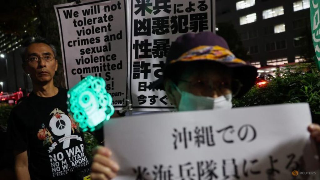 Japan, US review troops’ off-duty rules after Okinawa killing