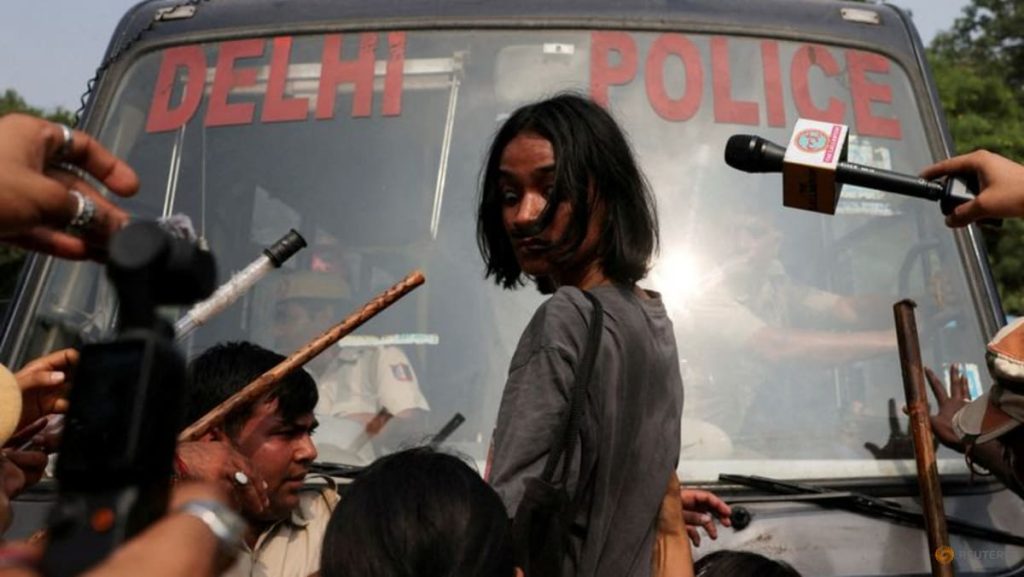 Security stepped up in India’s capital for ‘cockroach’ movement rally