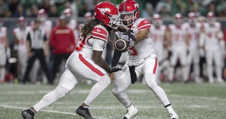 Stampeders hold off Riders to continue hot run