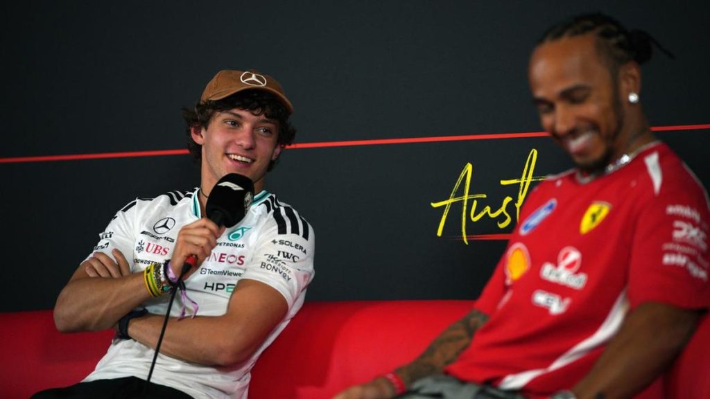 'Slow down': Hamilton jokes to F1 champion-in-waiting