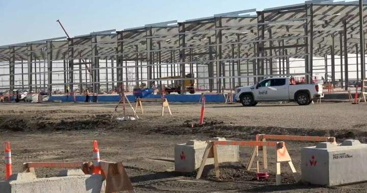 Construction of Bell Canada’s AI data centre in Saskatchewan scaling up