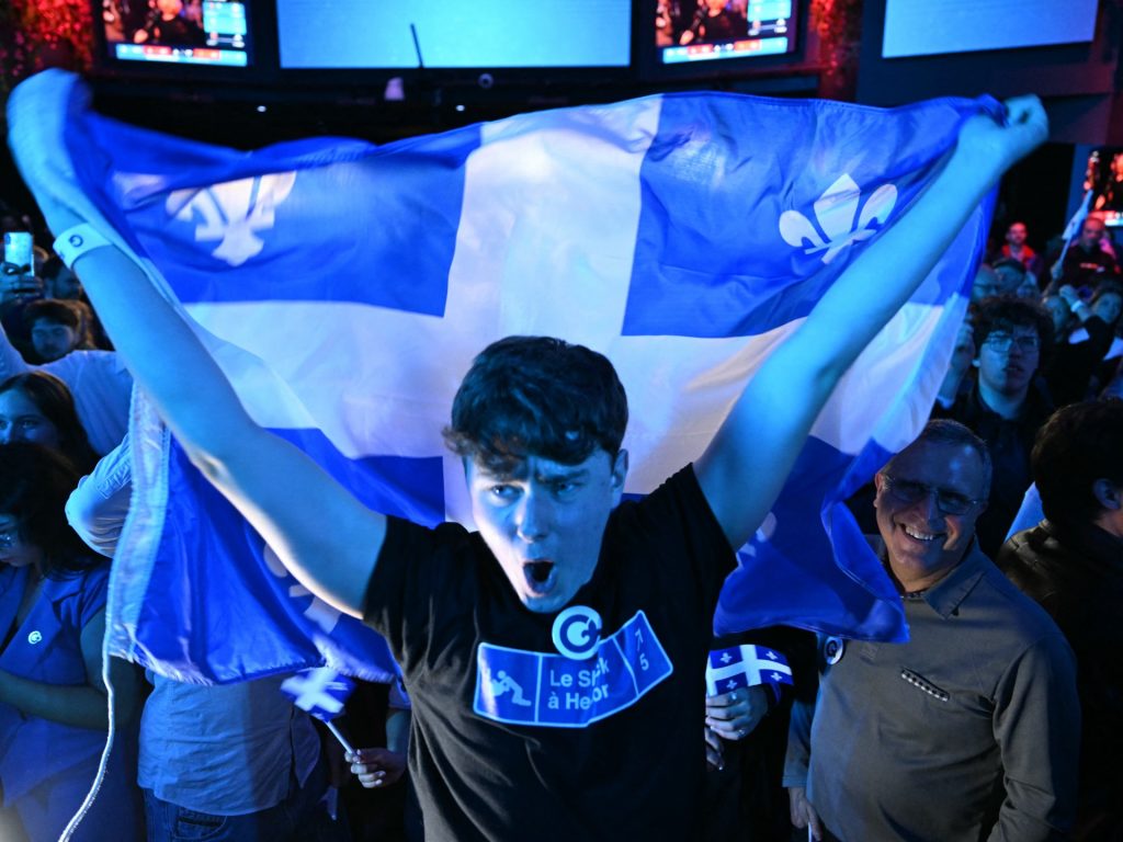 Secessionist party wins Quebec election in Canada | Elections News