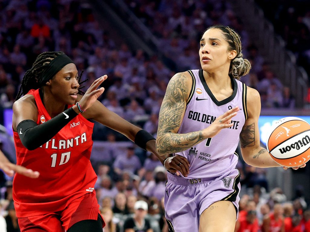 WNBA Finals: Gabby Williams leads Valkyries to nervy Game 1 win over Dream | Basketball