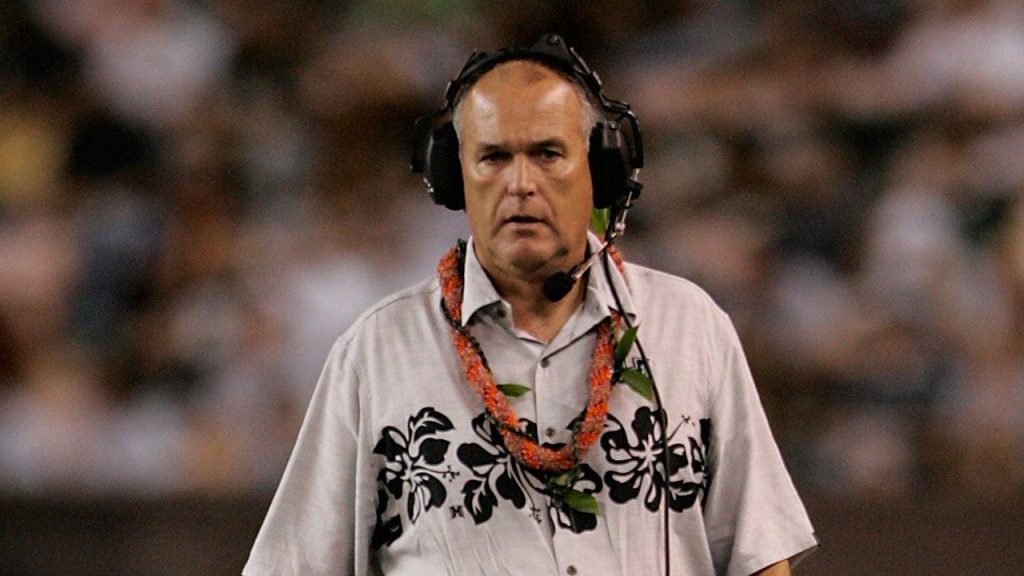 June Jones, former Hawai’i and Atlanta Falcons head coach, dead at 73