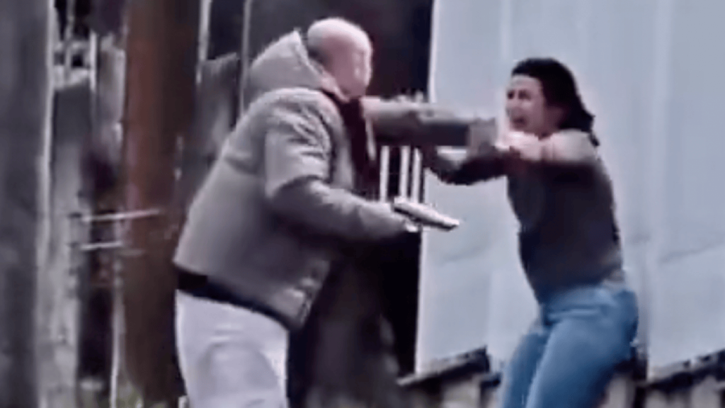 Man with fake gun shot after using abused partner as shield | Gun Violence