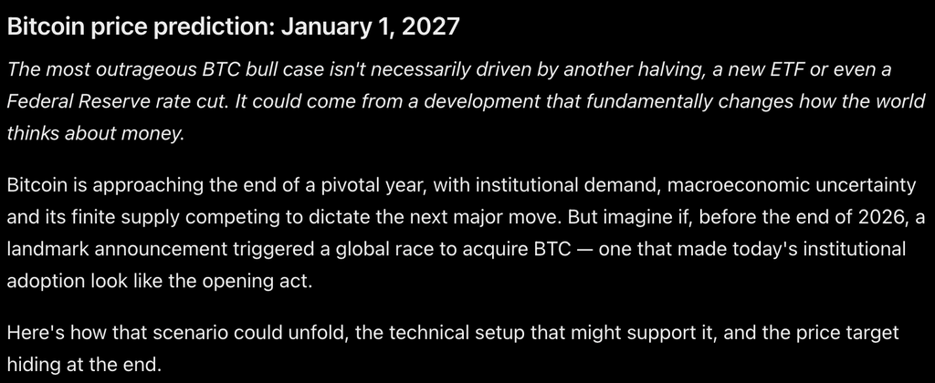 OpenAI ChatGPT AI Predicts a Monumental Event for BTC by 2027