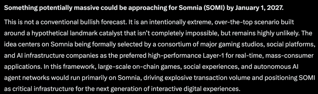 Perplexity AI Predicts Somnia Crypto Is About to Explode