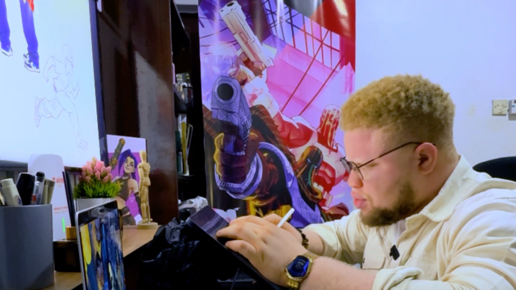Nigerian artist reframes children with albinism as heroes | Features