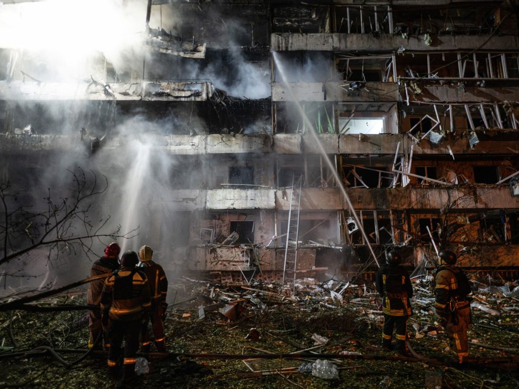 ‘Massive’ Russian attack on Ukraine kills at least six, cuts power in Kyiv | News