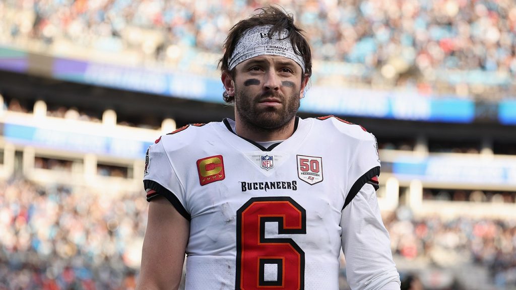 Buccaneers collect two freakish first-half scores to dominate Panthers – and, oh, Baker Mayfield is back