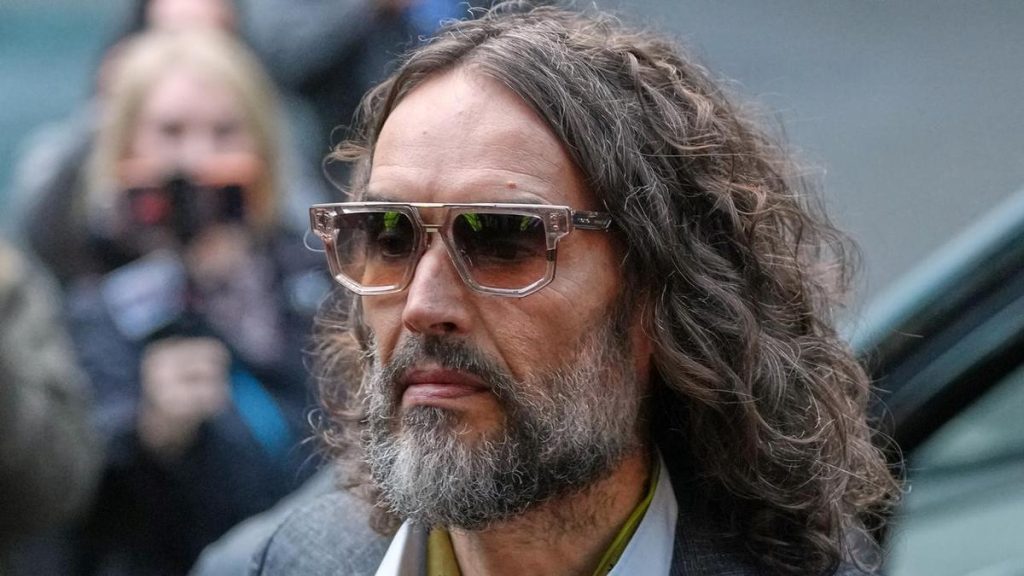 Brand had 'maniacal grin' during alleged sexual assault