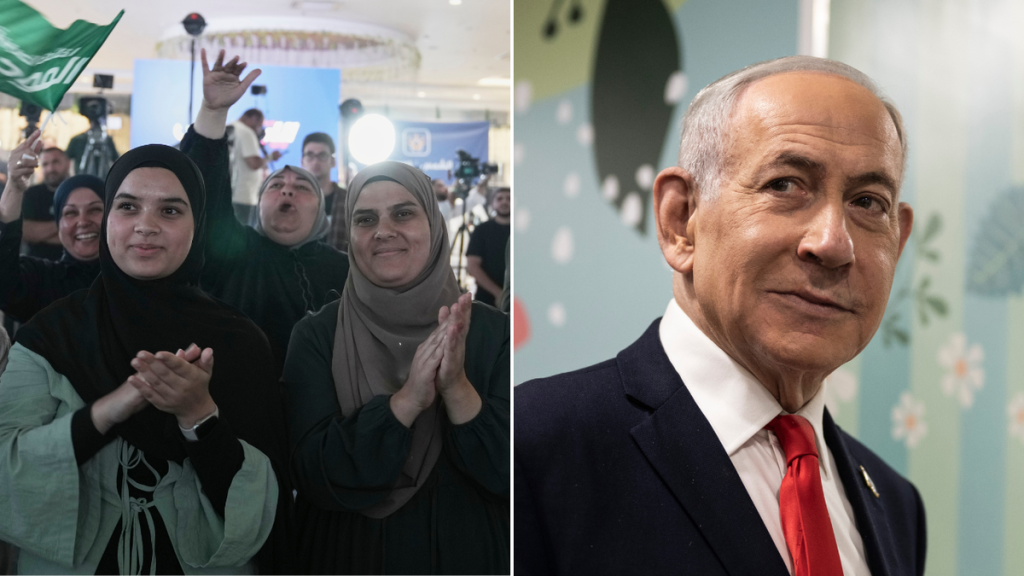 Israel faces shocking election outcome as Arab parties forecast to win unprecedented amount of seats