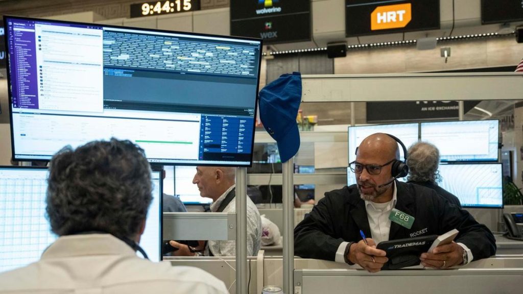 Wall Street opens mixed as technology stocks rise