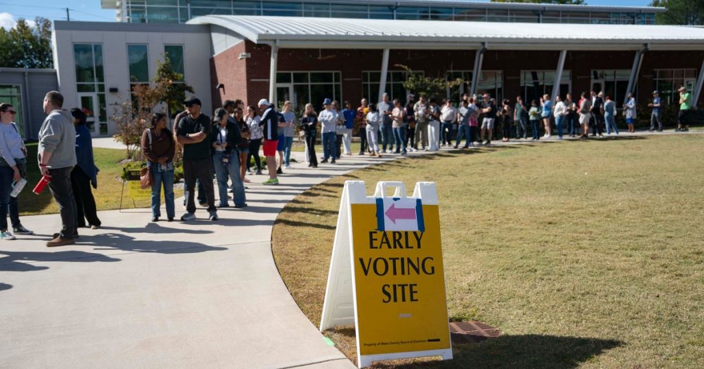 2026 midterm campaigns make final push before Election Day as early voters hit the polls