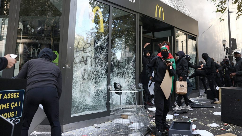 McDonald’s ransacked as France riots destroy thousands of businesses
