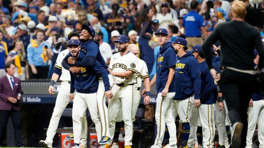Brewers stun Dodgers, 2-1, in NLCS Game 1 as LA’s offense flops with runners in scoring position