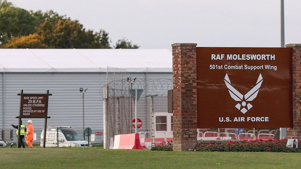 RAF Molesworth breach leads to arrests under National Security Act
