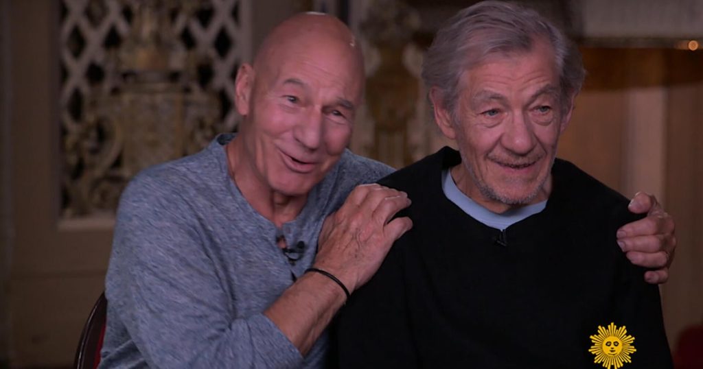 From the archives: Sir Patrick Stewart and Sir Ian McKellen