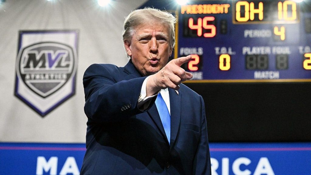 Trump claims polls don’t account for him campaigning at Ohio rally