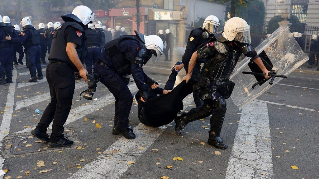 Violent Albania protests enter third day as prime minister refuses to resign