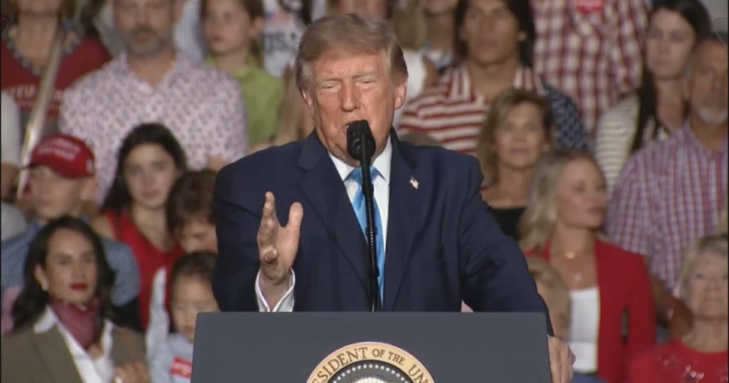 Trump suggests allowing Iran to “take out” LA and San Diego during campaign rally